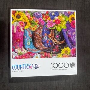 Buffalo Games 1000-piece Puzzle Country life - Cowgirl Colors